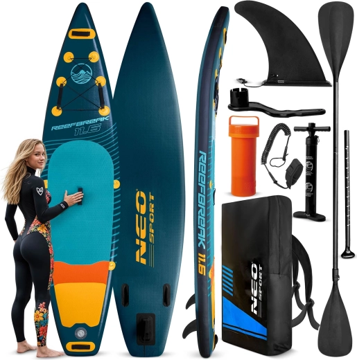 Paddleboard hinchable Reefbreak 11'6 (350 × 81 × 15 cm) set Neo‑Sport