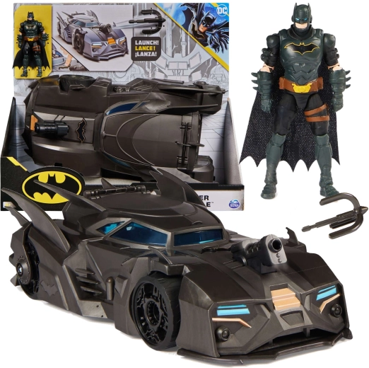 DC Comics Batman con figura y Batmóvil