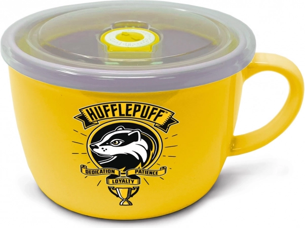 Cuenco con tapa Harry Potter Hufflepuff