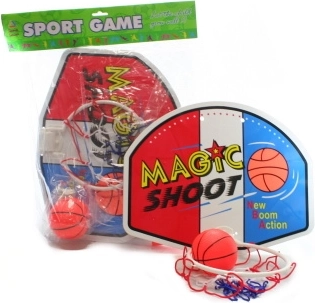 Canasta de baloncesto de 40 cm con balón