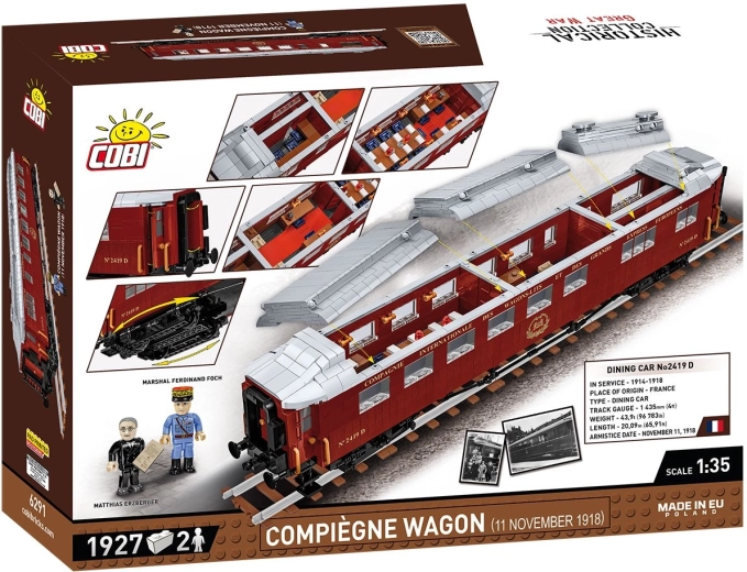 Vagón histórico a escala 1:35