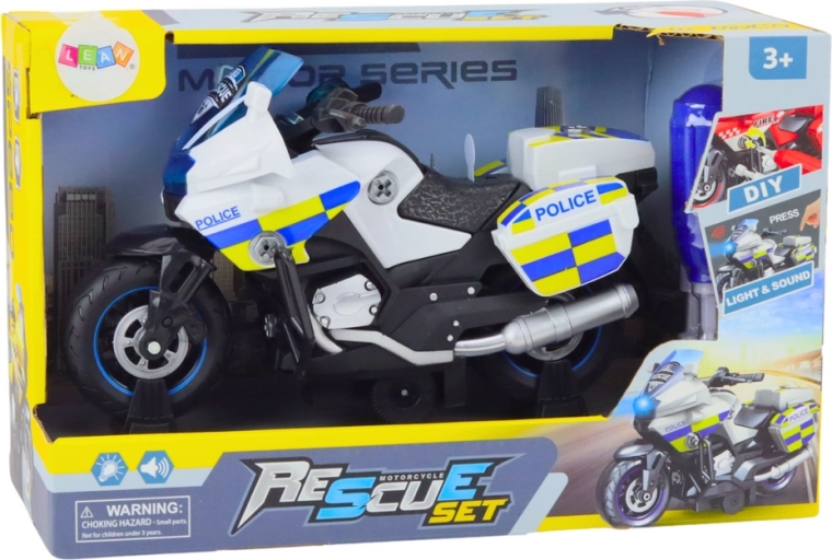 Luces y sonidos como en la policía real