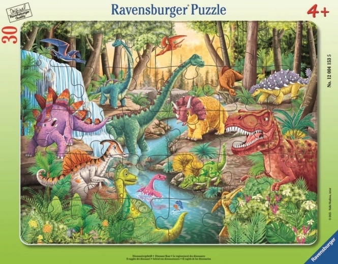 Puzzle Ravensburger Dinosaurios 30 piezas