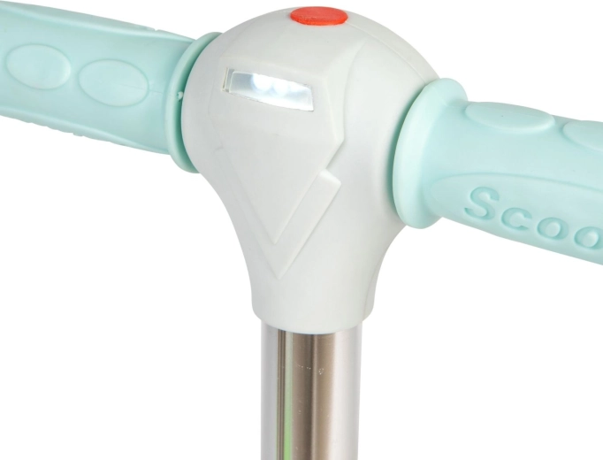 Manillar ajustable y luz delantera con 3 modos
