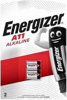 Pilas alcalinas Energizer E11A, 2 uds