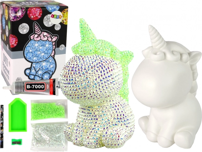 Set creativo DIY Unicornio Diamante Verde