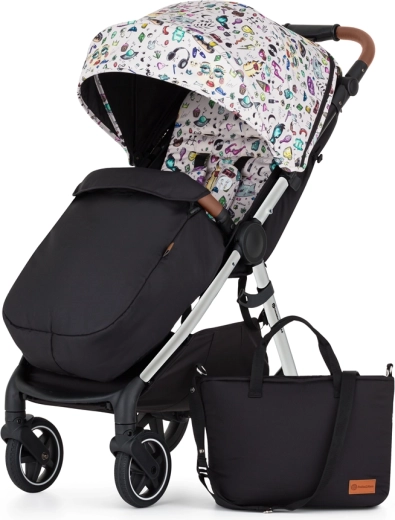 Petite&Mars cochecito deportivo Royal3 black limited 100 jellyfish set
