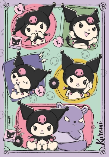Puzzle CLEMENTONI Kuromi 500 piezas