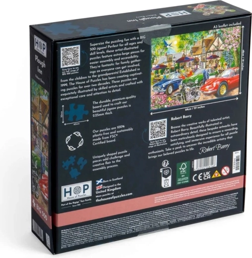 Caja resistente para guardar el puzzle