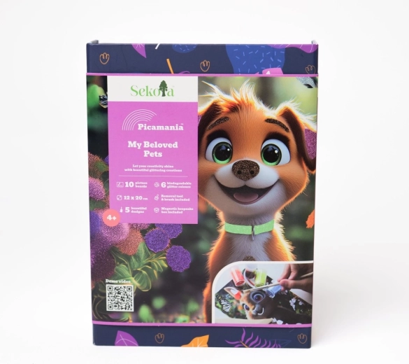 Purpurina biodegradable y creación fácil