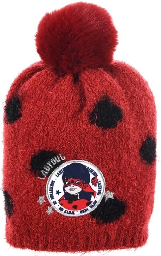 Gorro de punto Mariquita mágica