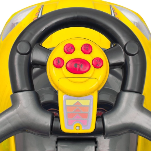 Volante interactivo con sonidos y claxon