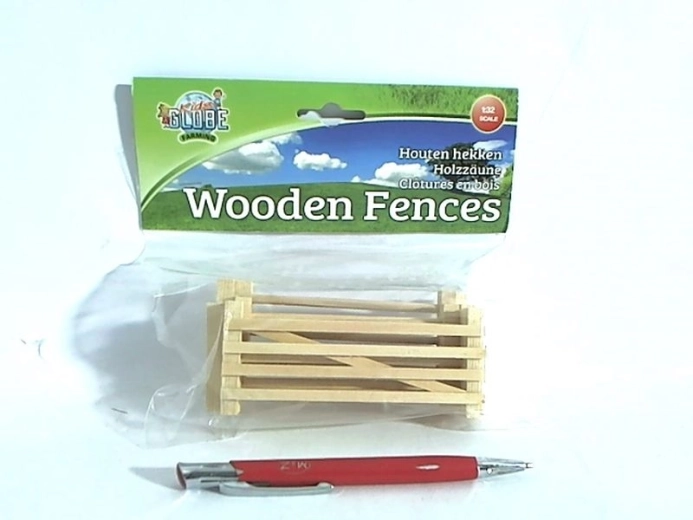 Kids Globe valla de madera 1:32 (6 piezas)