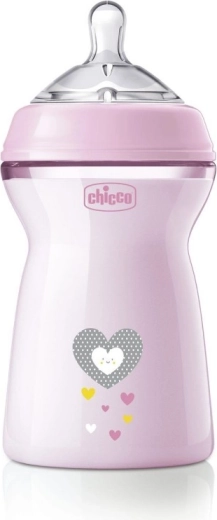 Chicco Natural Feeling biberón anticólicos 330 ml para niñas 6m+
