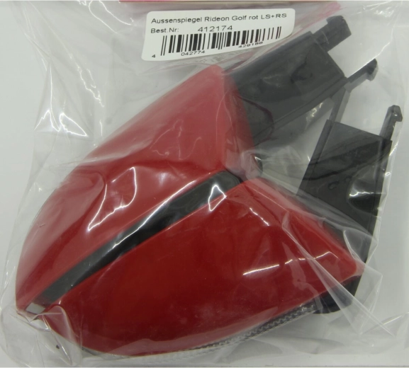 Espejos laterales para coche eléctrico infantil Golf rojo (izquierdo + derecho)