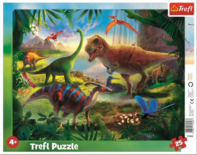 Trefl Puzzle Dinosaurios 25 piezas