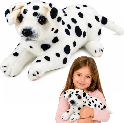 Perrito de peluche dálmata 25 cm