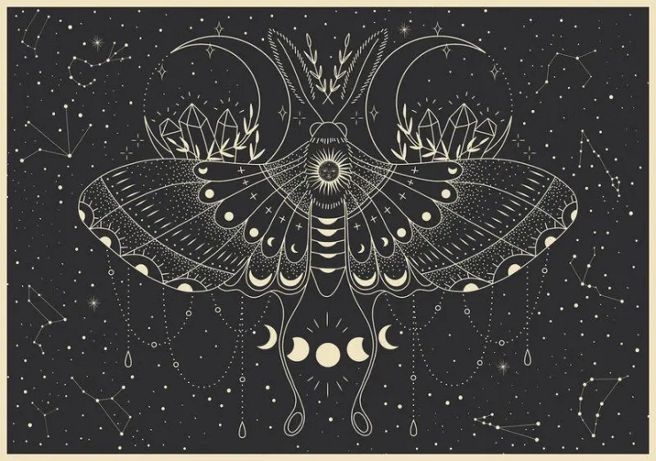 Puzzle Galaxy: Mariposa Lunar 500 piezas
