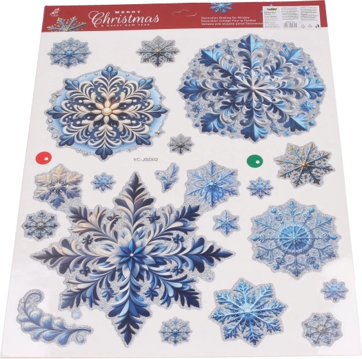 Copos de nieve decorativos