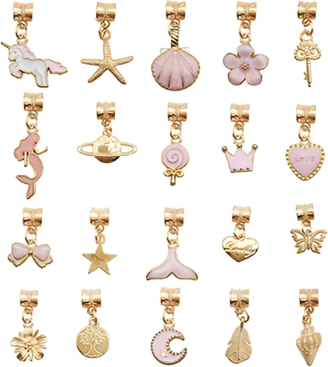 Adorables colgantes charms para un aspecto único