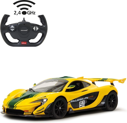 Coche RC Jamara McLaren P1 GTR 1:14, 2,4 GHz amarillo - 1 unidad
