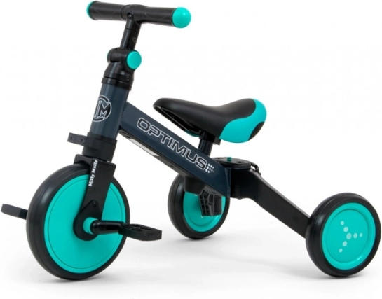 Bicicleta de equilibrio infantil 3 en 1 Optimus Mint
