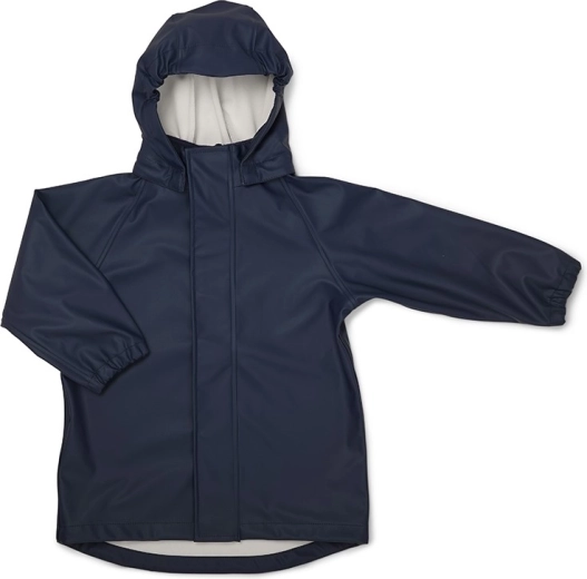 Chaqueta con capucha y cierre práctico