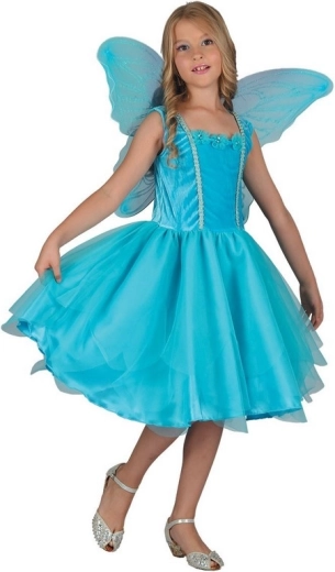 Disfraz de carnaval de hada para niños 130–140 cm