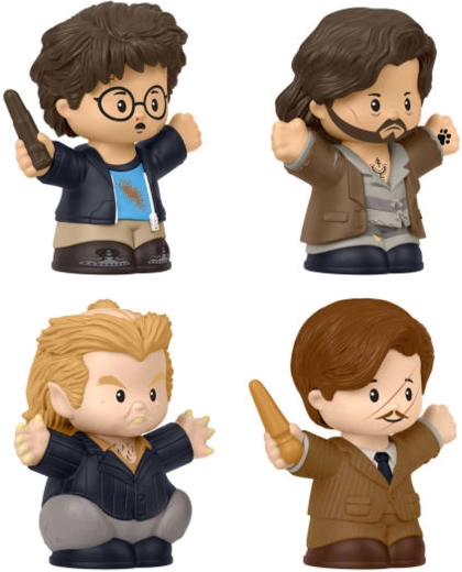 Cuatro personajes favoritos en un solo set