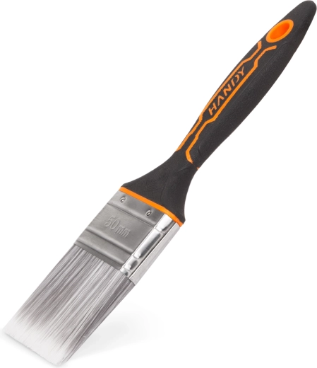 Brocha plana de pintura con mango de plástico de 50 mm