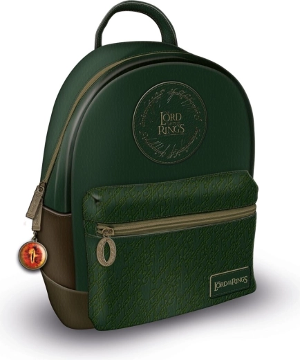 El Señor de los Anillos mochila de moda de cuero sintético