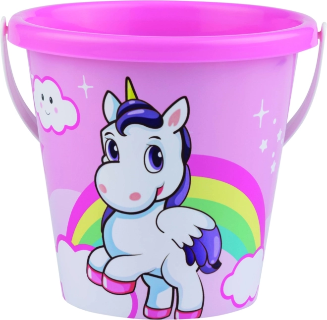 Androni cubo para arena Unicornio