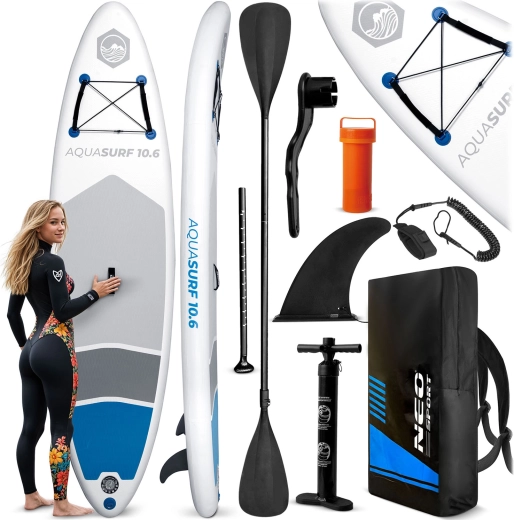 Paddleboard hinchable AQUASURF 10'6 (320 × 84 × 15 cm) set