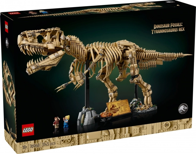 LEGO Jurassic World esqueleto de tiranosaurio – modelo para coleccionistas adultos