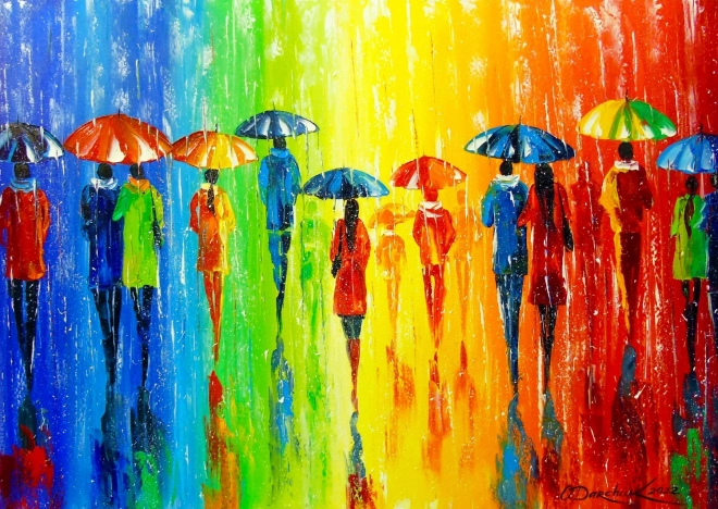 Puzzle Enjoy Cuando llueve – 1000 piezas