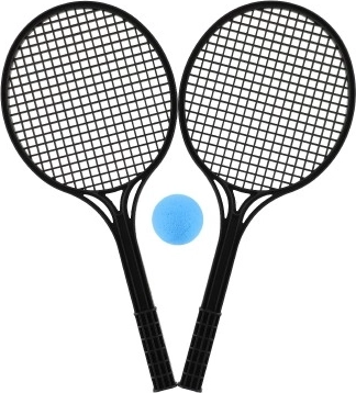 Dos raquetas para jugar en pareja