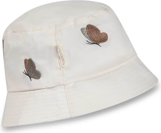 Sombrero infantil Nuuuroo Alpha cream butterfly (1–3 años)