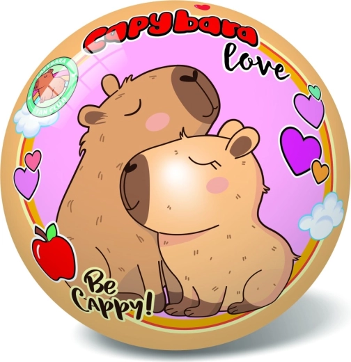 Balón con motivo de capibara 23 cm