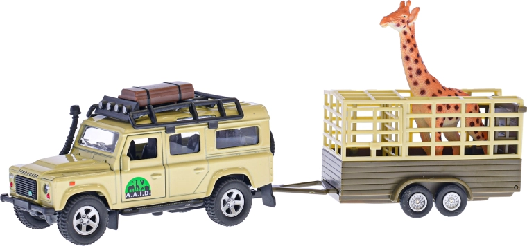 Remolque desmontable para transportar animales