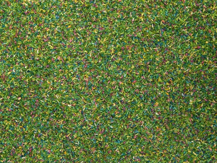 Espolvoreado Pradera Floreciente - escenografía de modelismo realista