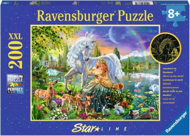 Puzzle luminoso Ravensburger Belleza mágica XXL 200 piezas