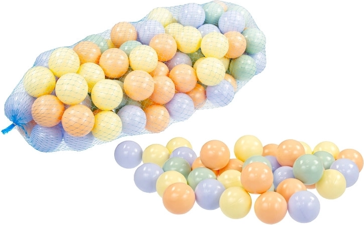 Pelotas de plástico de colores para piscina infantil - 100 unidades
