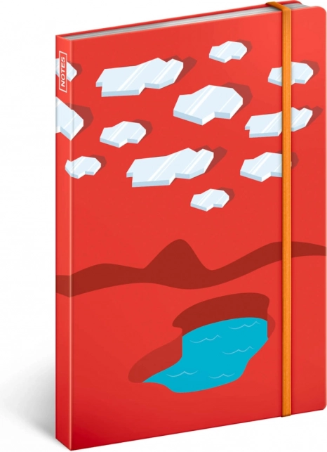 Cuaderno Ice Surfers con tapa dura