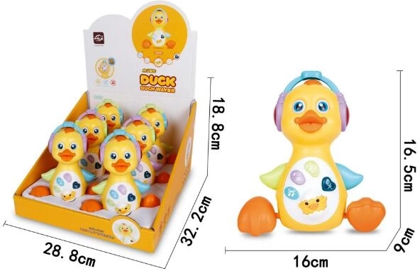 Patito musical con luz y sonido