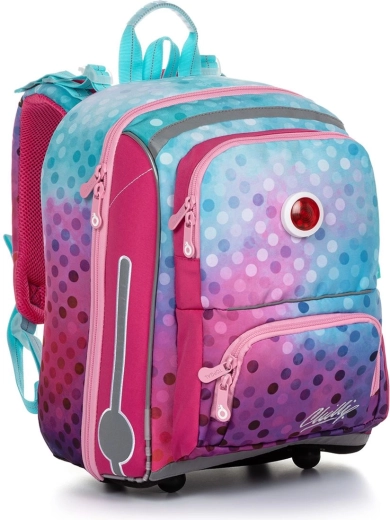 Cartera escolar con lunares Topgal BEBE