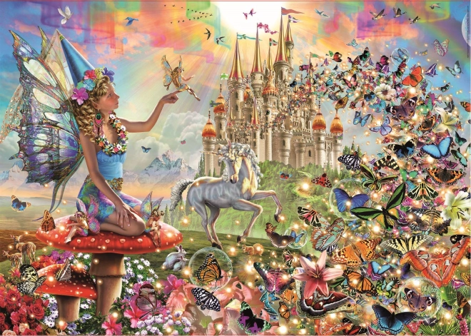 Puzzle Educa Hada y mariposas 500 piezas