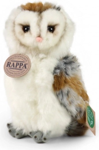 Búho de peluche ecológico quemado 17 cm