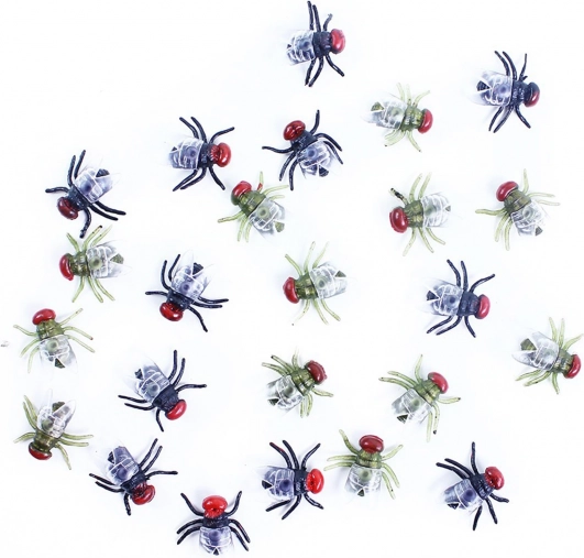 Decoración de Halloween: moscas