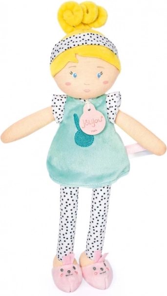 Muñeca Doudou Jolijou Les Pipellettes 25 cm – Turquesa