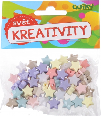 Cuentas de colores Estrellitas 15 g